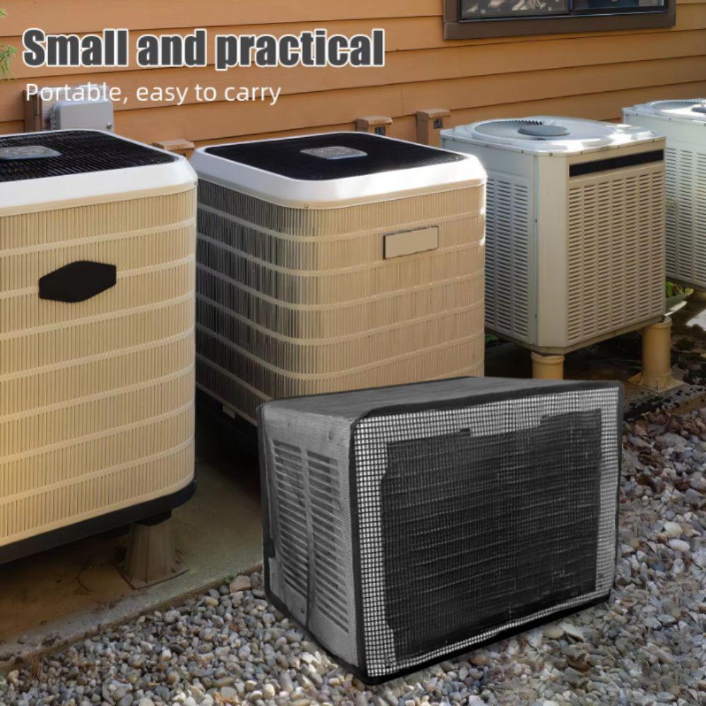 Mesh Ac Unit Cover U-Shaped Window Air Conditioner Cover All Season