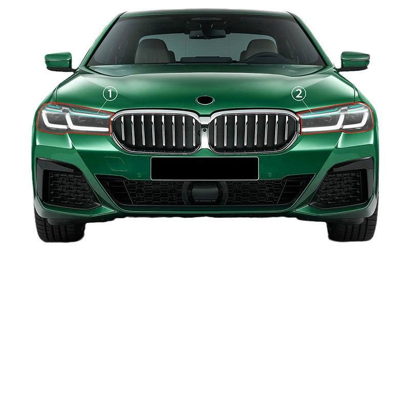 BMW 5 Series G30 TPU Transparent Protective Film for Headlight & Rearview Mirror