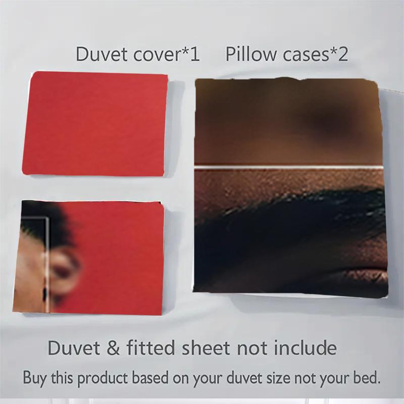 3Pcs Sportsman Curly Hair Bedding Sets For All Sizes New 3D Printed Bed Cover Comforter Duvet Cover Pillowcase Bedroom Decoration