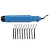 2 Piece Chamfering and Deburring Tool Set with Push Button Quick Blade Replacement for Use On Multiple Material Types and Shapes