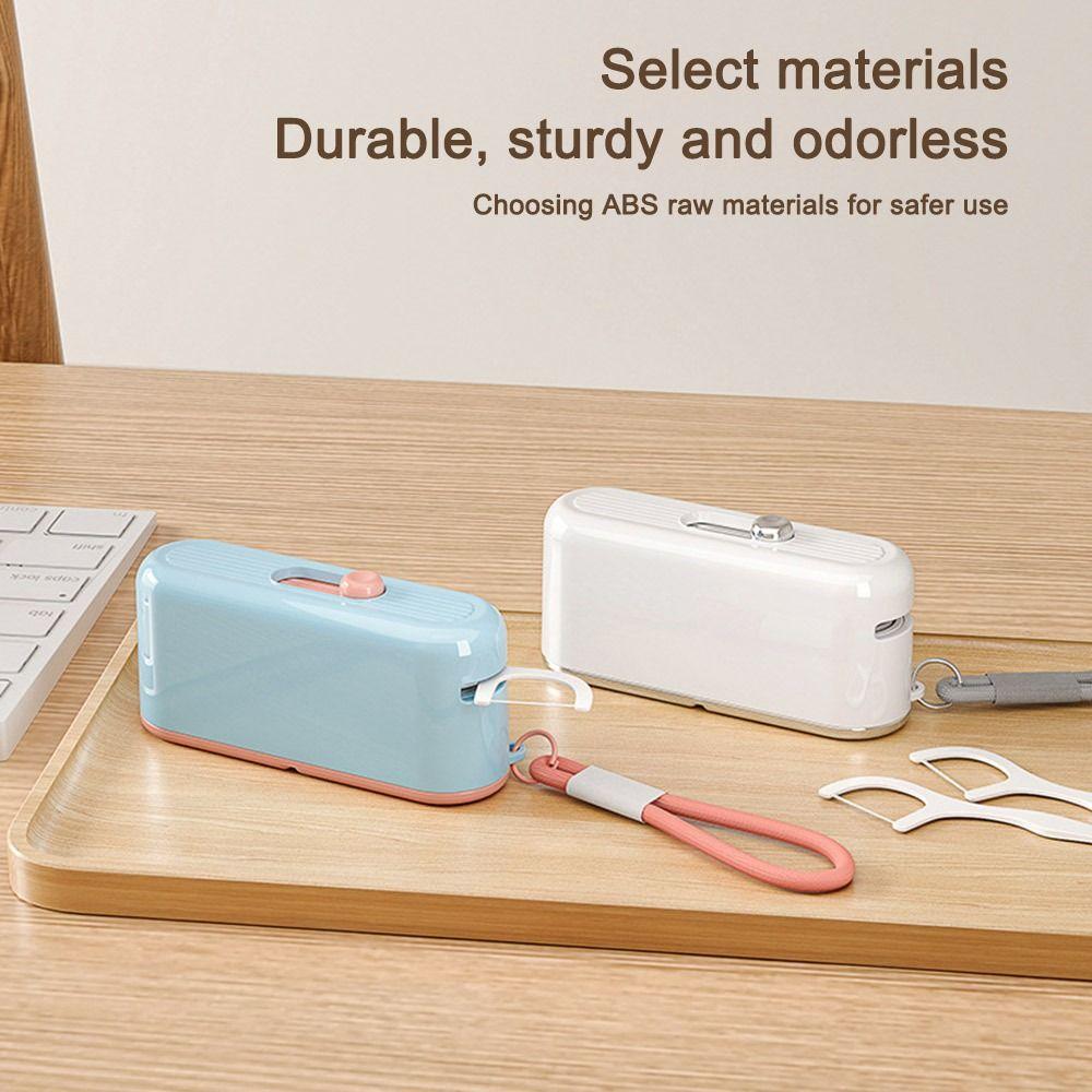 Automatic Ejectable Dental Floss Box with 10Pcs Floss Floss Organiser New Floss Dispenser