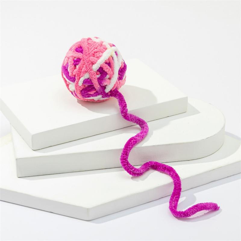 Interactive Plush Bell Ball Cat Toy Pet Supplies