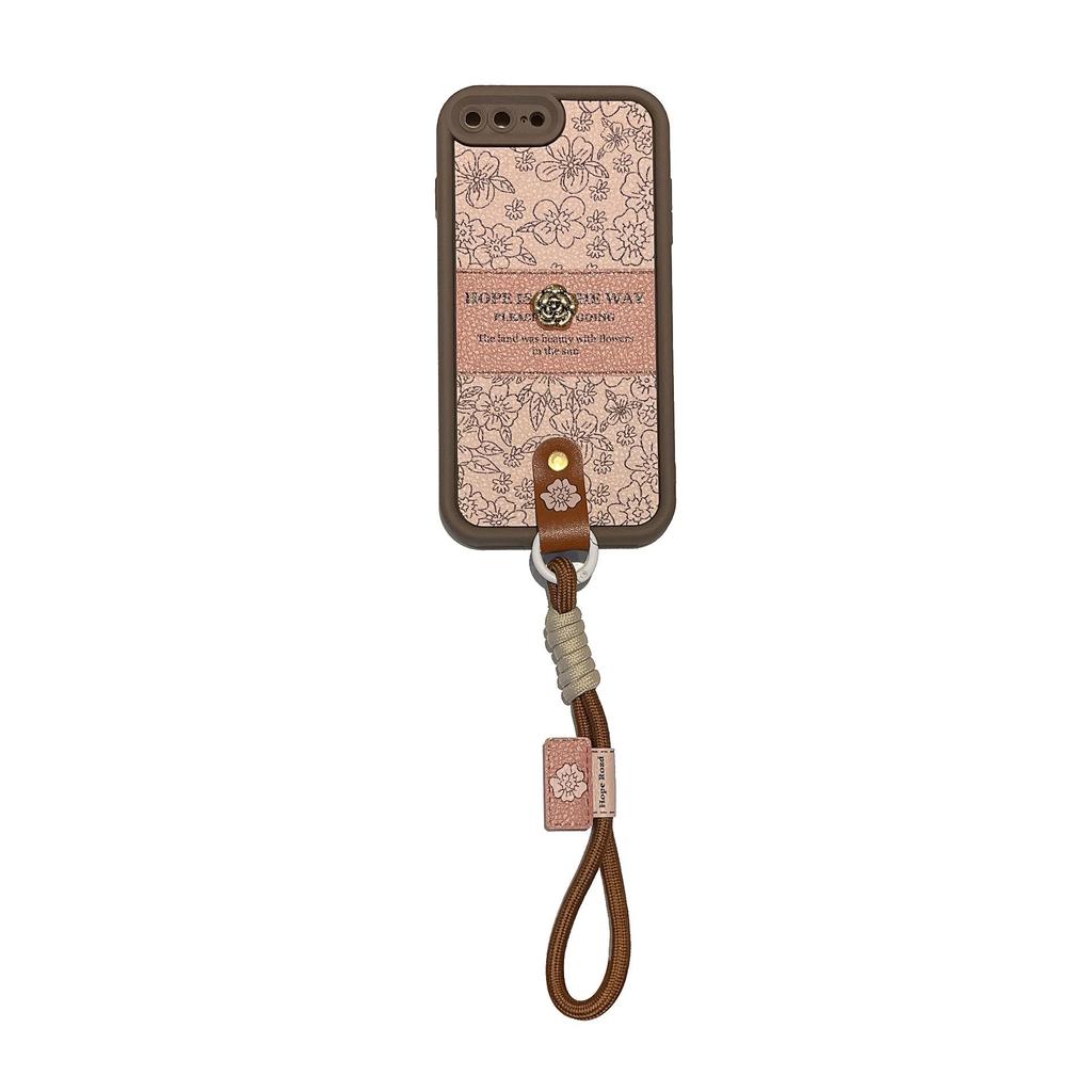 Floral Hand Strap Phone Case for OPPO Models: A58, A40, A96, A17K, A3 PRO, A80