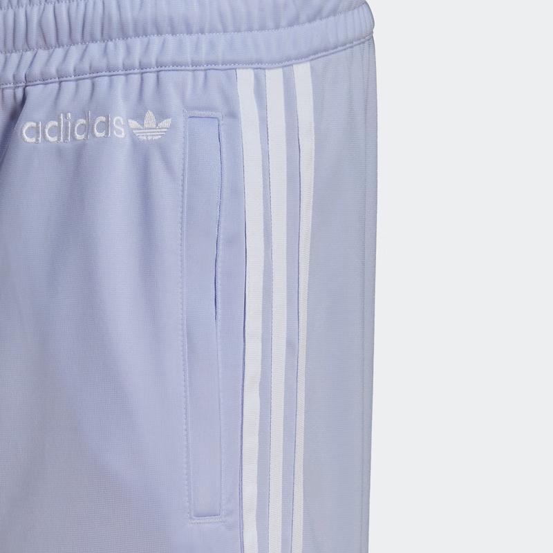 Adidas Originals Color Block Striped Pocket Casual Sports Long Pants Men Bottoms Light-Purple HR7899