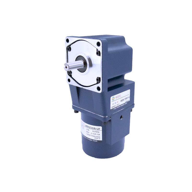 80-Type Right Angle Gear Reducer, Hollow/Solid Shaft, Single Phase 220V, Three Phase 380V, Variable Speed Motor