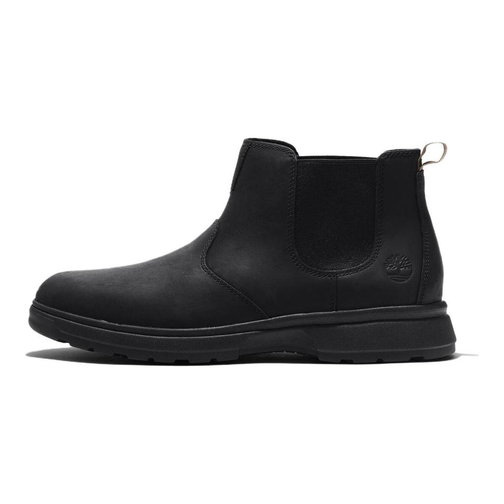 Timberland Atwells Avenue Comfortable Short Chelsea Boots Men boots Black TB0A5R9M0151
