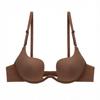 European & American Deep V Halter Invisible Backless Bra