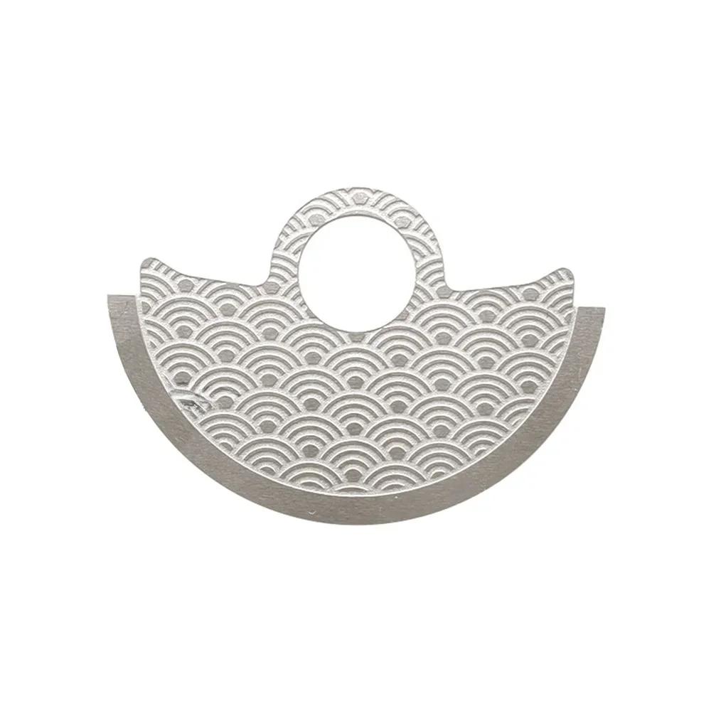 NH35 NH36 Wavy Pattern Automatic Hammer Rotor Metal Patch Fits 4R35 4R36 NH35 NH36 7S Movement SKX007 Watch Repair Guard Parts