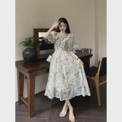 2025 Summer White A-line High Waist Midi Skirt – Student Style