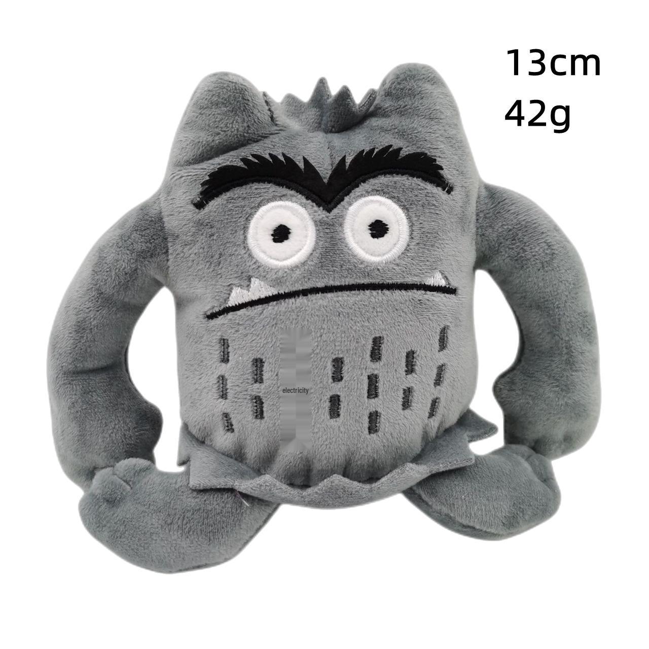 Cross-Border New My Emotional Monster Plush Toy As Shown