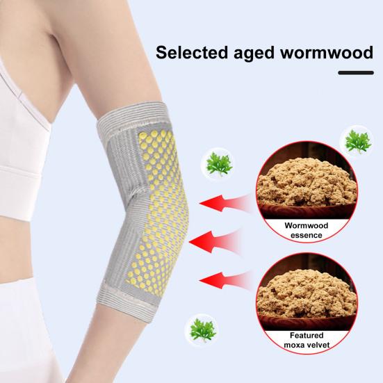 

2 шт., спортивные налокотники из графенового композитного волокна, мягкие и удобные компрессионные налокотники для тендинита, артрита, зимние, теплые и холодостойкие