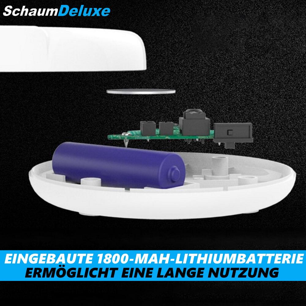 SCHAUMDELUXE Beer Frother Electric Beer Sparkling Milk Frother USB White