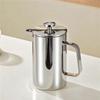 Stainless Steel French Press Long-Lasting with Plunger Compact