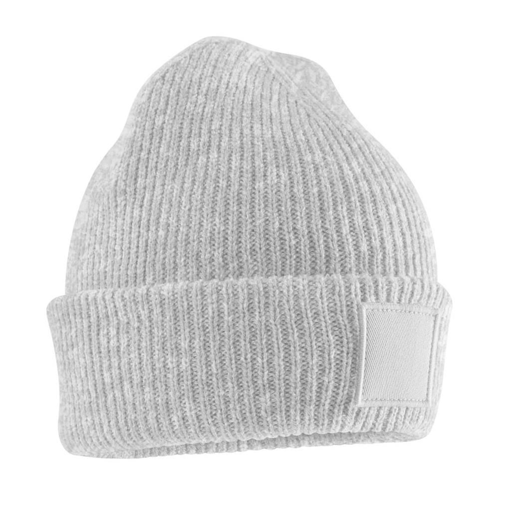 Beechfield Childrens/Kids Tonal Patch Beanie