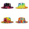Dye Hat Tie Hip Hop Jazz Print Cap Sunshade Warmth Outdoor Gifts Breathable