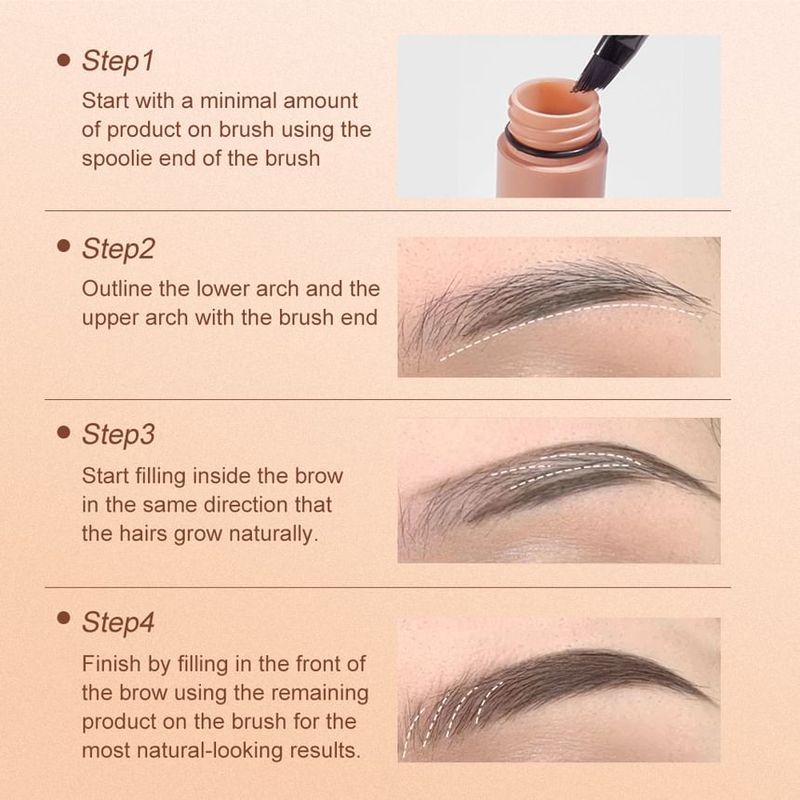 Sace Lady - Langanhaltende wasserfeste getönte Augenbrauencreme - 3 Farben