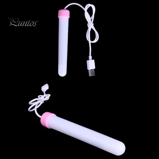 2Pcs USB Heating Rods Safe Warm Stimulation Convenient Unique Warmer Sticks for Men's Masturbation Cup