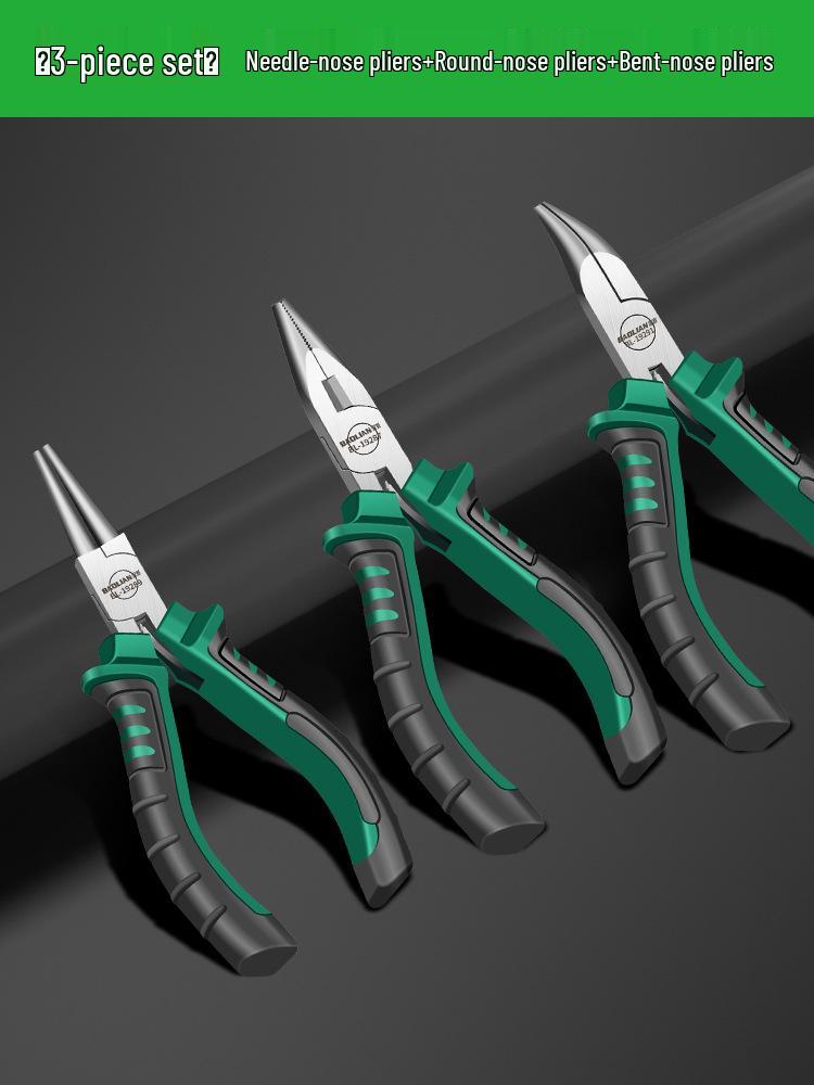 Baolian Industrial Grade Needle-Nose Mini Pliers for Electricians