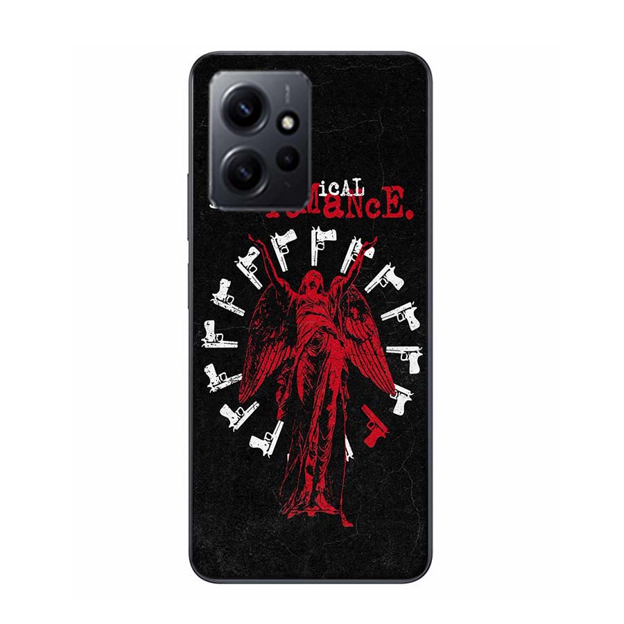 My Chemical Romance MCR Phone Case For Redmi Note 14S 12S 12 11 13 14 Pro Plus 11T 11S 10 10S 9 9S Pro TPU Clear Cover
