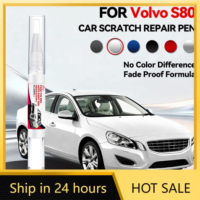 Car Dedicated Car Paint Repair Pen For 1998-2016 VOLVO S80 Paint Scratch Repair Accessories Blue 705 Silver 711 Black 452 White