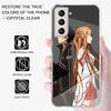 Sword Art Online SAO Anime Phone Case For Samsung S25+ Edge Galaxy S24 FE S23 Ultra Capa Shell S22+ S21 Plus S20 FE Cover Silico