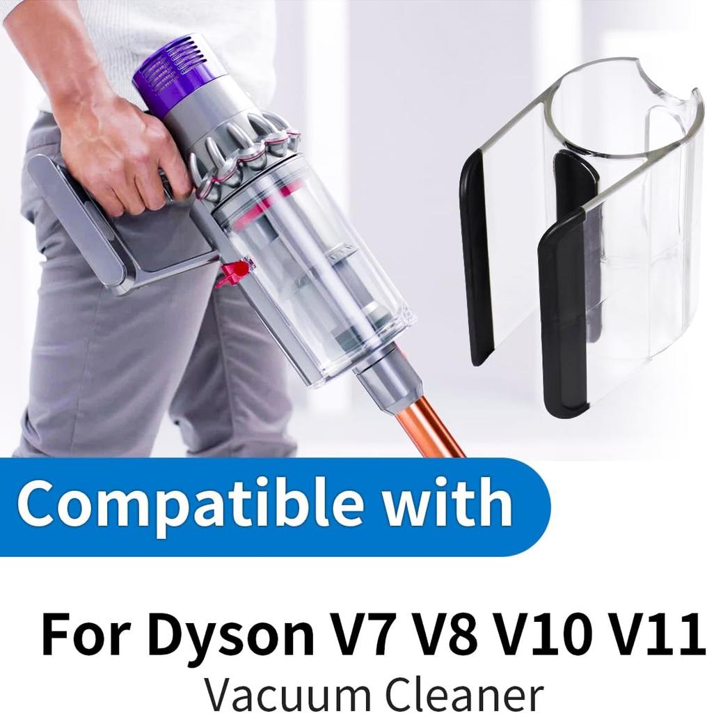 2 st Tillbehörshållare Fästklämma för Dyson V7 V8 V10 V11 Dammsugardel Sughuvud Förvaringsklämma