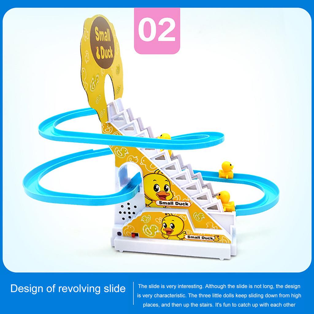 Puzzle Children's Electric  Race Stair Climbing Game Can Run s
