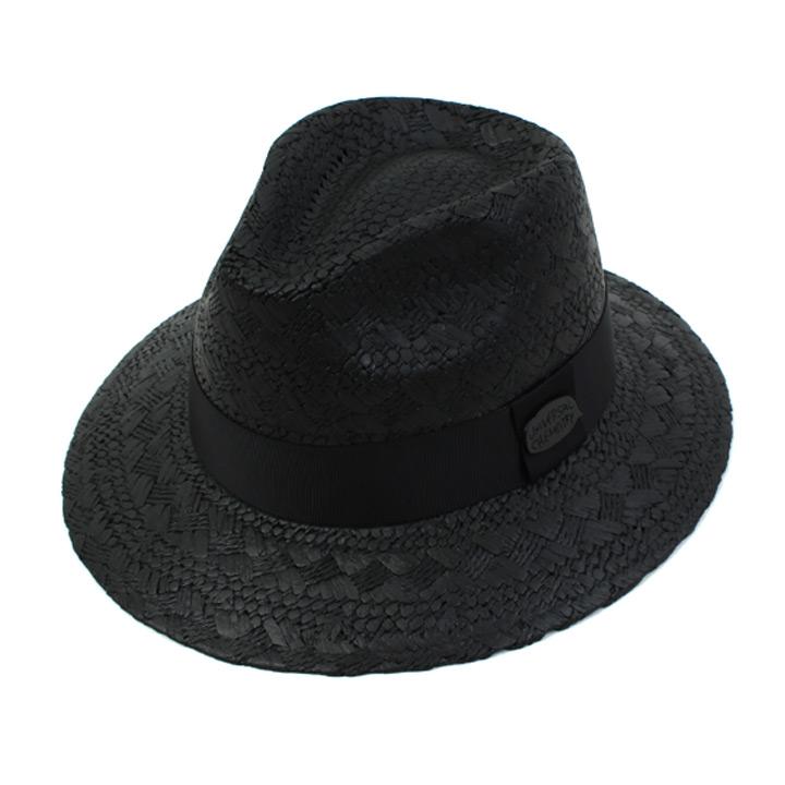 Yunibeosyeolkemiseuteuli Modern Black Panama Hat Bk Panama Hat
