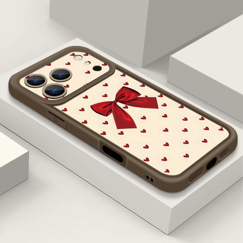 Colorful Bowknot Pattern Soft Phone Case For iPhone 17e 17 16 15 14 13 Pro Max 17 Pro 16e 11 Shockproof TPU Silicone Back Cover