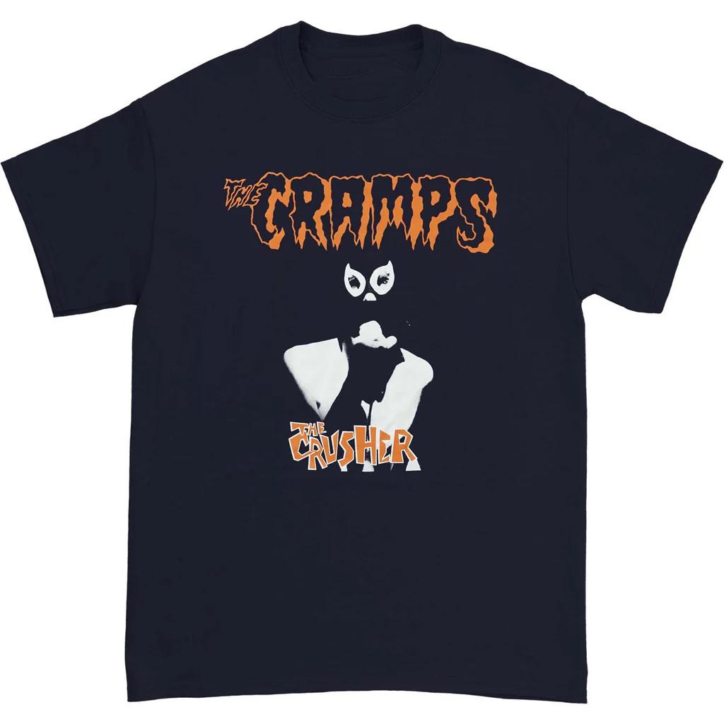 The Cramps The Crusher Cotton Black All Size T Shirt For Men TU417 M