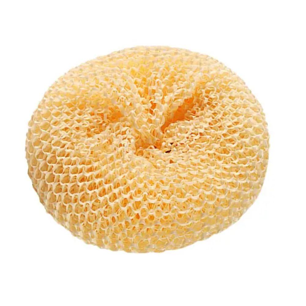 

Microfiber Cleaning Ball Soft Scrub Sponges Sponge Scrubber Wash Loofah Sponge Washing Dish Pot бежевый