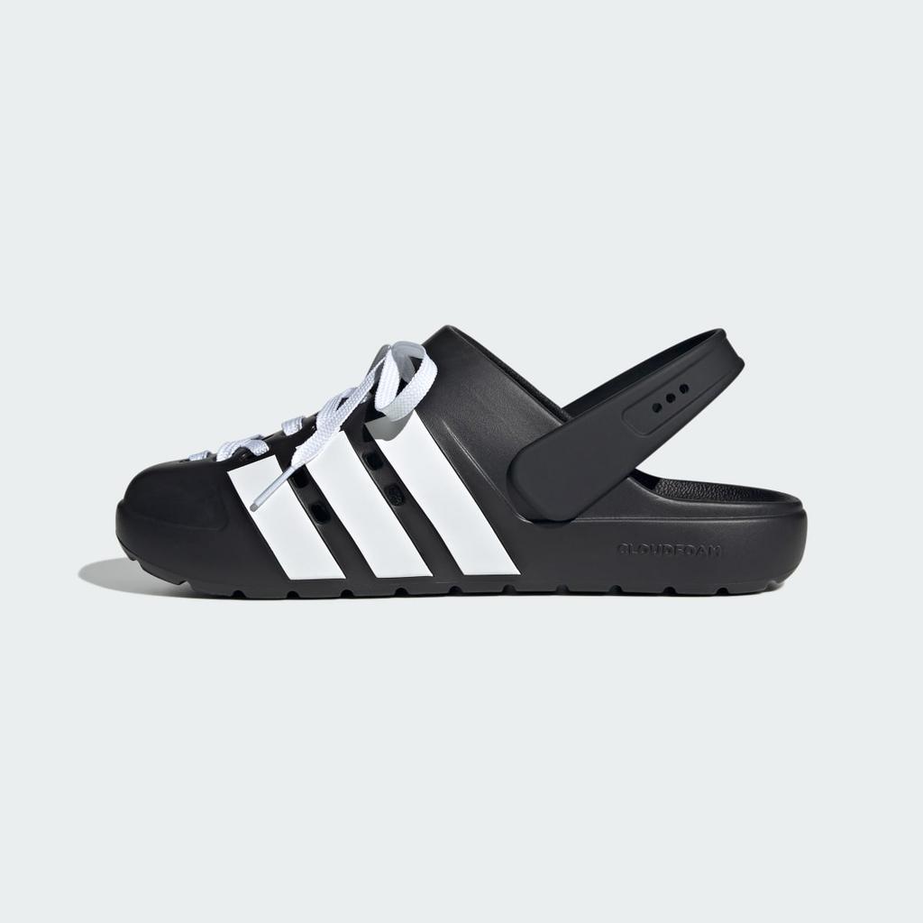 adidas Adilette Clog 2.0 JR4025 Unisex Sportswear Sandals Core Black / Cloud White / Core Black