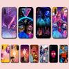 Coque de téléphone noire PNL QLF Rapper Pour Xiaomi Mi 5X 8 9 10 11 12 Lite Pro 10T PocoX3pro PocoM3 Note 10 Pro Lite