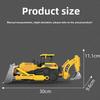 Vehicle Bulldozer Plastic Kid Toy With Inertia Propulsion And Multifunction