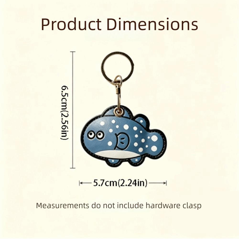 Leather Cartoon Candlestick Keyring Cartoon Candlestick Design Holiday Gift Keychain Bag Charm