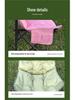 Outdoor Padded Folding Moon Chair - Low Back, Portable for Camping & Picnic