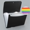 A4 File Paper Folder Large Capacity Waterproof File Organizer Certificates Music Test Paper Desktop Storage Document Holder