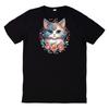 T-Shirt Cute Flower CatWill Open In a New Window or Tab