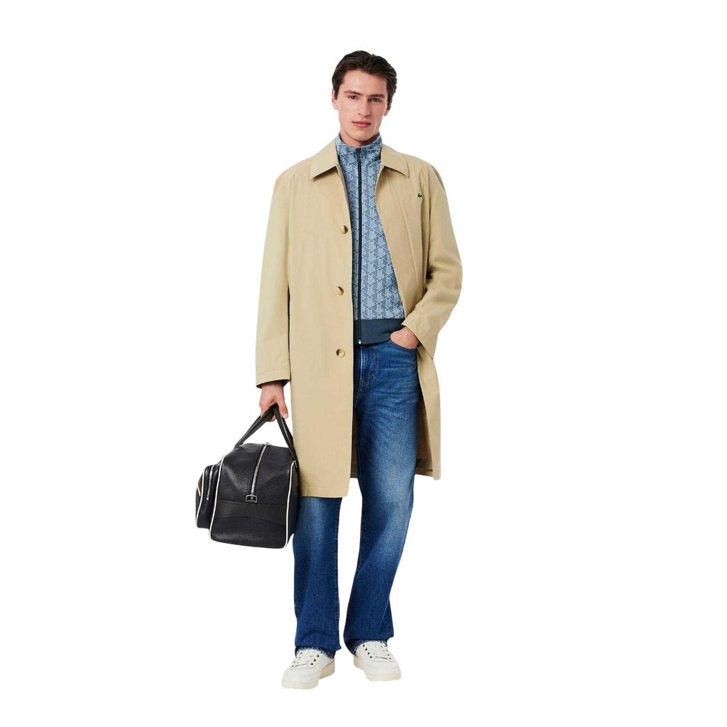 Lacoste Mens Paris Jacquard Zipped Track Jacket