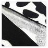 Black Leopard Print Microfiber Beach Towel 70x150 & 100x180cm Quick-Dry Super Absorbent Soft Skin-Friendly For Travel Gym Pool