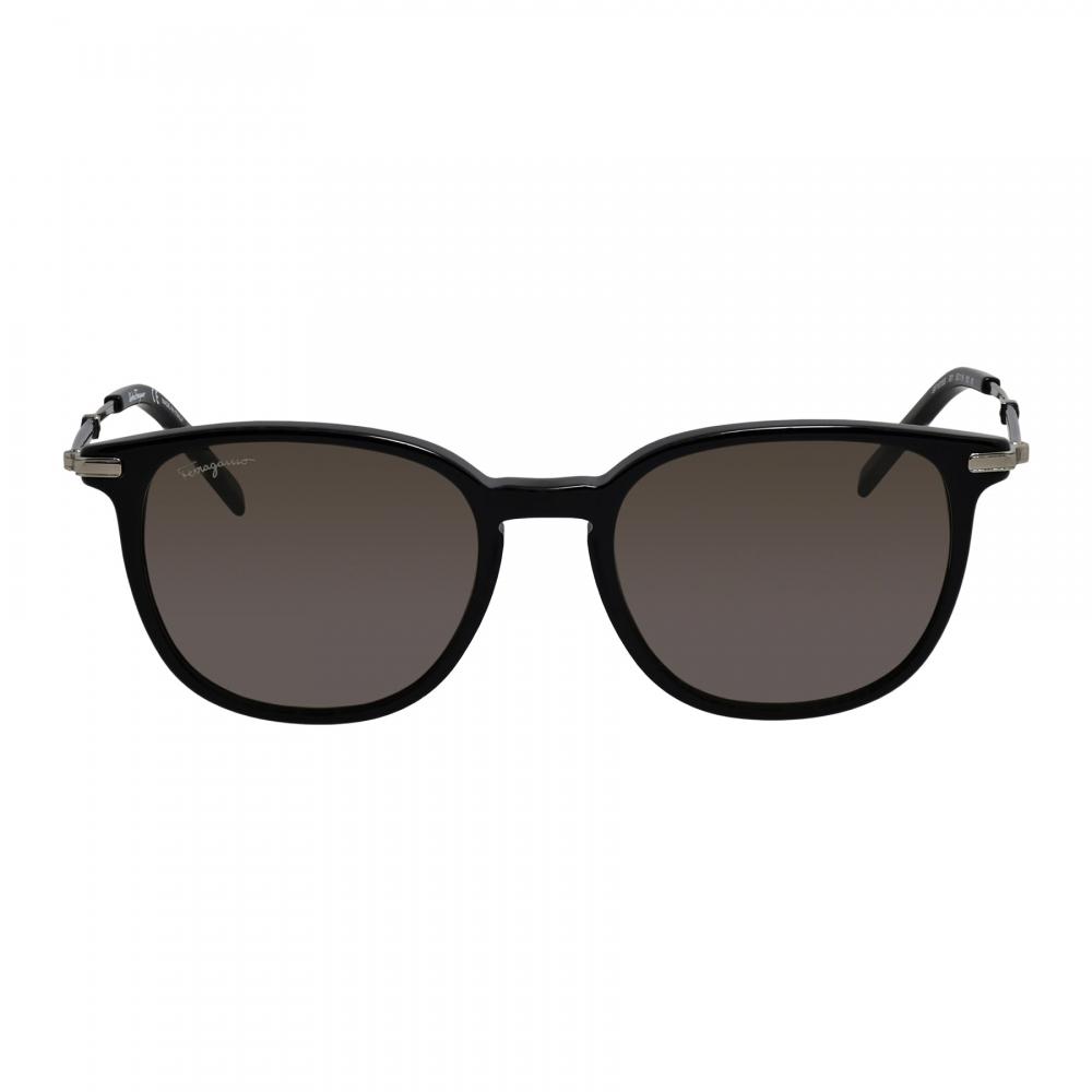 

Salvatore Ferragamo SF 1015S 001 Мужские квадратные солнцезащитные очки 52 мм