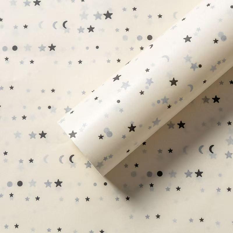 Pearlescent Paper for Fresh Flower Wrapping, High-End Floristry Decor, DIY Base Lining Paper