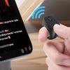 BT 5.3 Remote Control Mouse Finger Ring Mouse Scrolling Ring Page Turner for Smartphones Wireless Camera Shutter Selfie Button