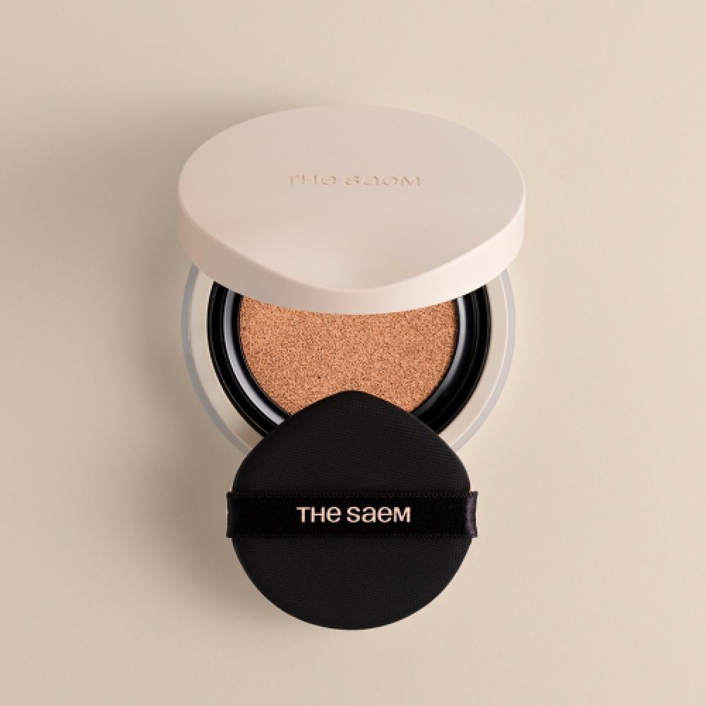 Thesaem Cover Perfection Concealer Cushion  5 Colors  Renew 1.25 light beige (main item+refill)