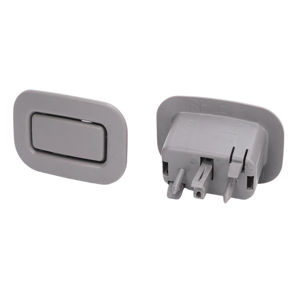 1 Pair Rear Seat Recliner Button Left Right Grey 64328AG011 Wearproof Seat Holder Recliner Adjust