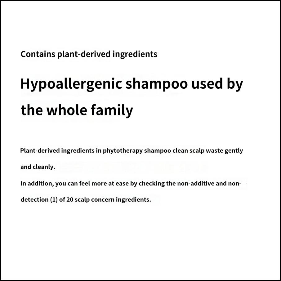 DR.FORHAIR Phyto Therapy Shampoo 500ml pH-ausgleichender Reiniger für die Kopfhaut bei empfindlicher Haut
