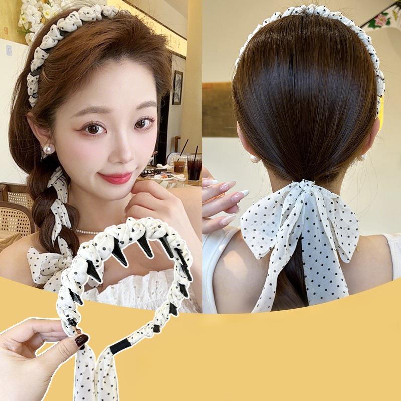 

Чорні Елегантні Пов язки для Волосся Мереживна Мотузка Обруч для Волосся Зубці Протиковзкі Аксесуари для Волосся Корейські Пов язки для Волосся Головний Убір