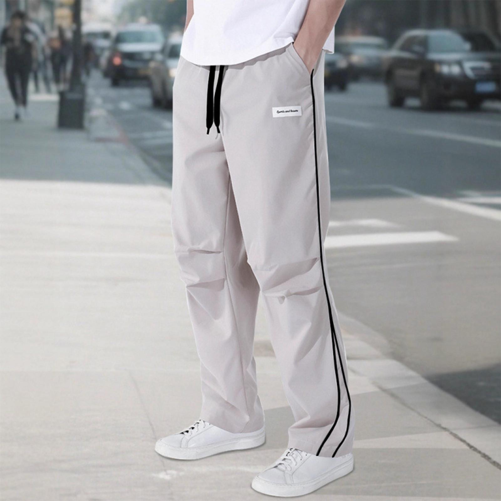 

Мужские комбинезоны, повседневные брюки с несколькими карманами и завязками, походные брюки M