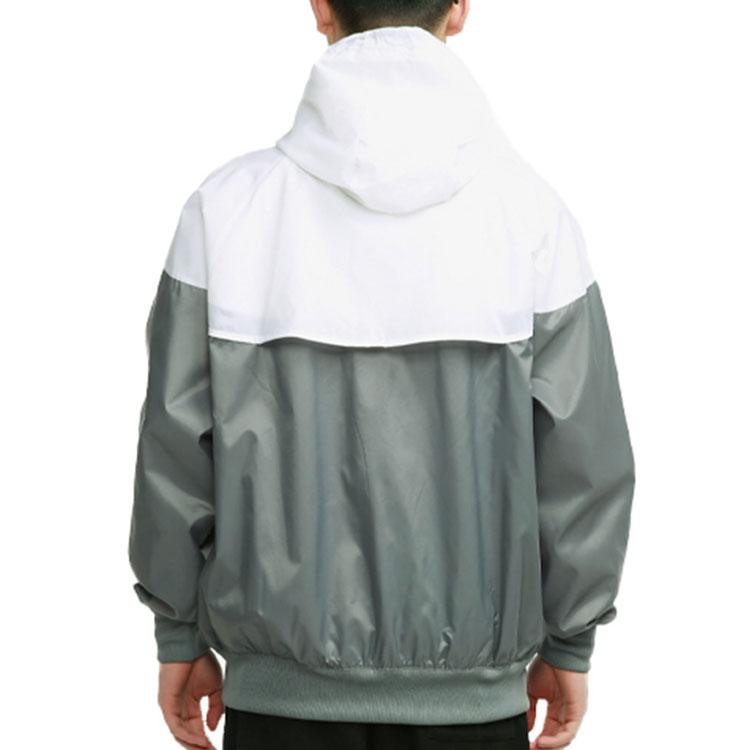 Nike WINDRUNNER Jacke Herren Grau Weiß DA0002-084