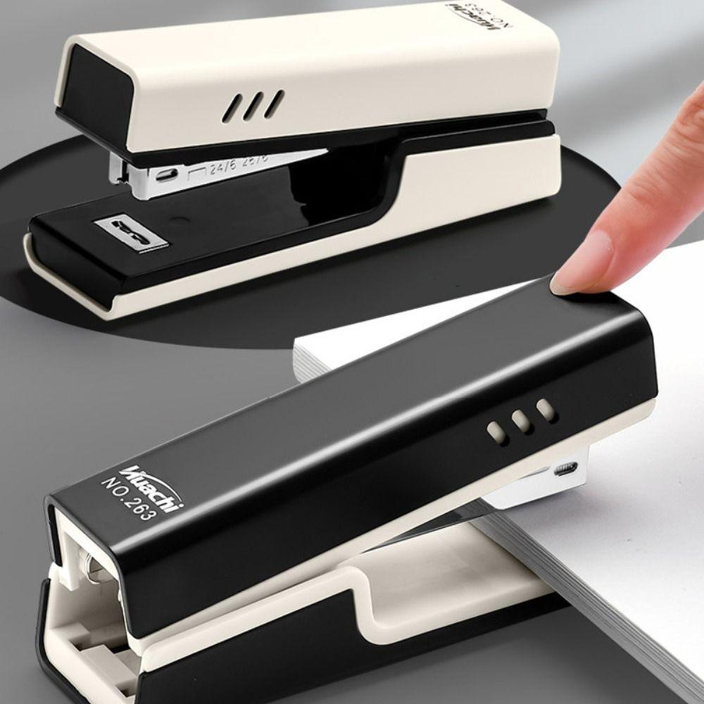 Effortless Long Stapler Use 24/6 Staples Stapling Machine Manual Binding Tool  Office School